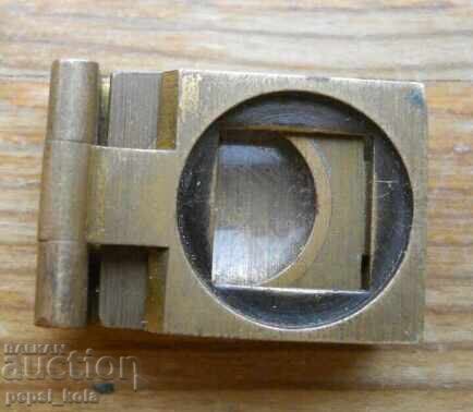 Antique folding magnifying glass