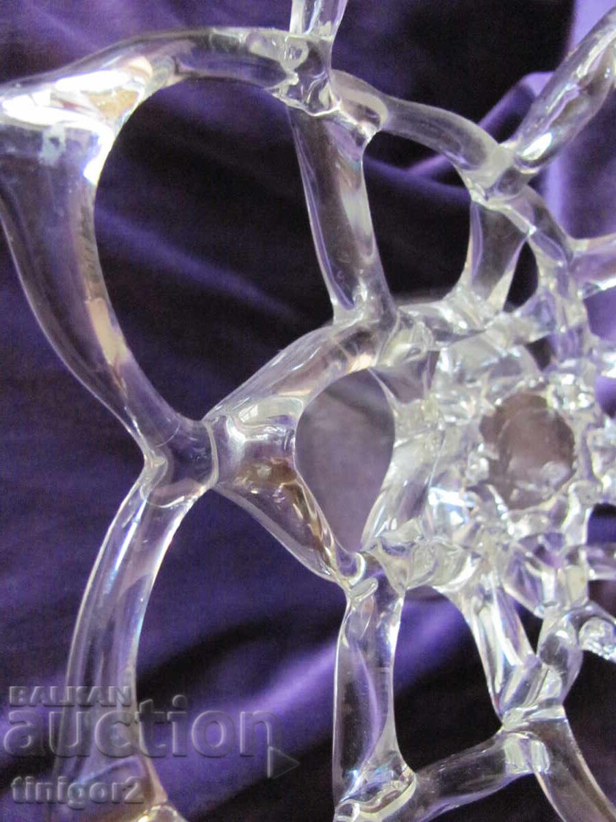 Παράδοση Μοναδική, Όμορφη κρυστάλλινη φρουτιέρα, χειροποίητη Παράδοση Μοναδική, Όμορφη κρυστάλλινη φρουτιέρα, χειροποίητη