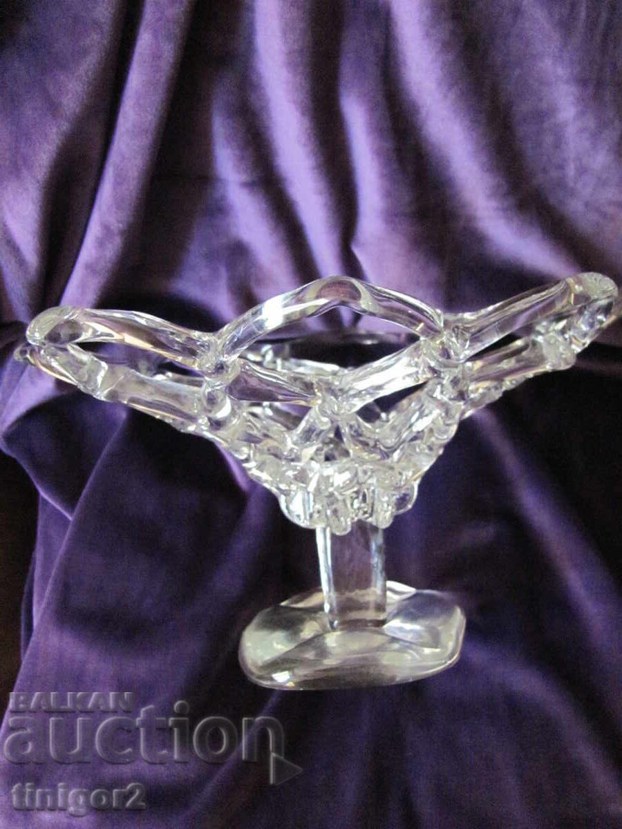 Μοναδική, Όμορφη κρυστάλλινη φρουτιέρα, χειροποίητη - 5 Μοναδική, Όμορφη κρυστάλλινη φρουτιέρα, χειροποίητη - 5