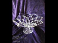 Unicat, Frutieră de cristal frumoasă, lucrare manuală