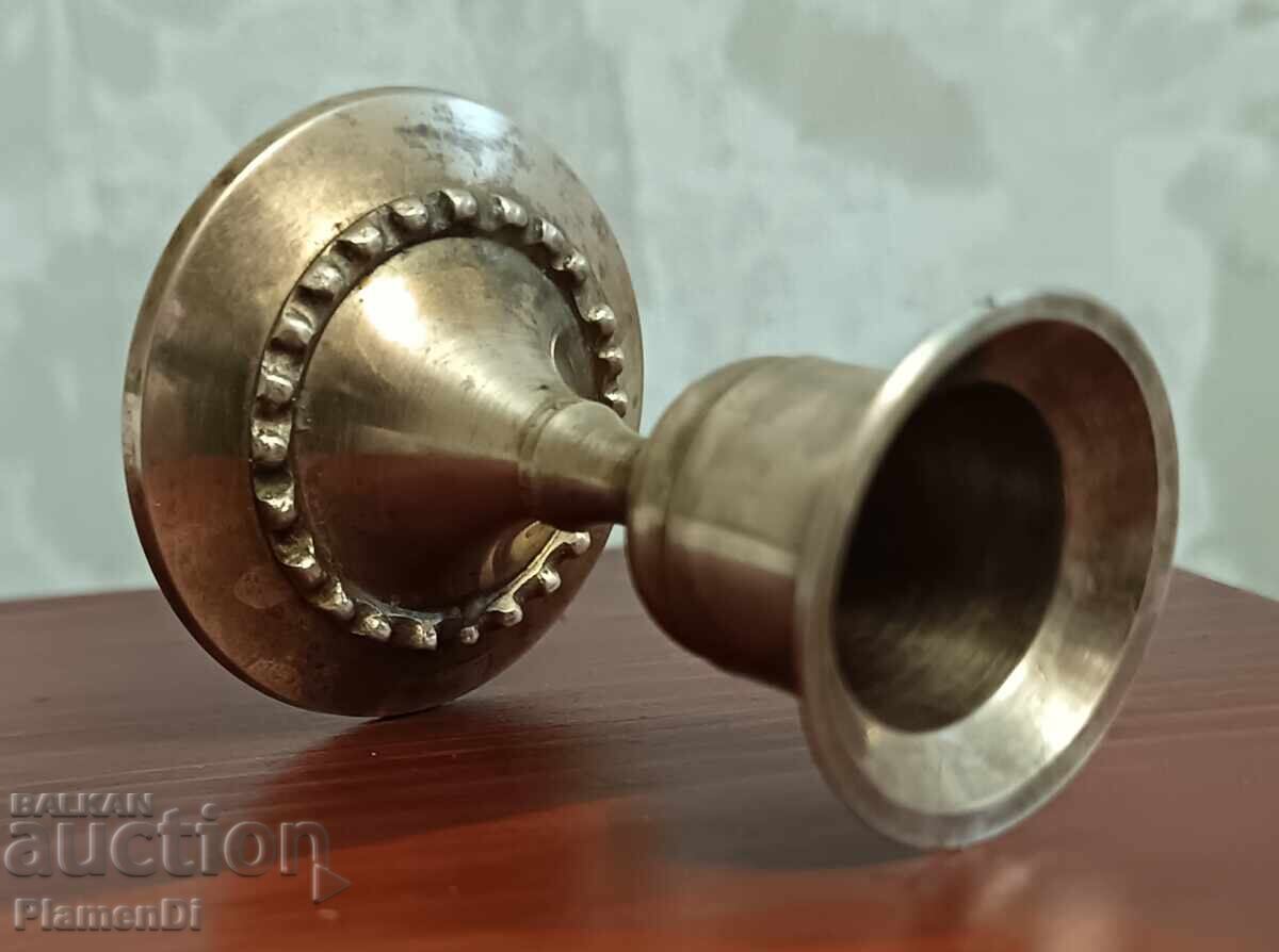 Delivery of Old bronze candlestick