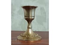 Sfeșnic vechi din bronz