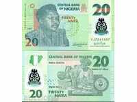 NIGERIA NIGERIA 20 NAIRA emisiune 2007 NOUĂ UNC POLIMER