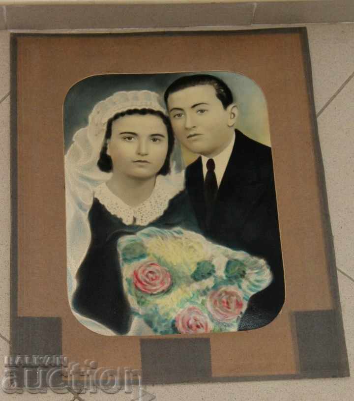 Auction  ROYAL WEDDING PHOTO WEDDING PHOTOGRAPHY PORTRAIT CARDBOARD