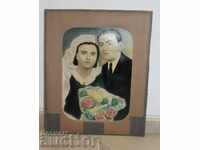 Nuntă regală fotografie de nuntă portret carton