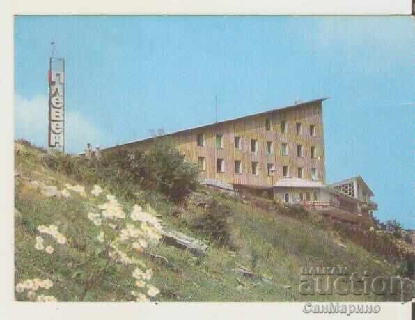 Κάρτα Βουλγαρίας Στάρα Πλάνινα Καταφύγιο "Πλέβεν"*
