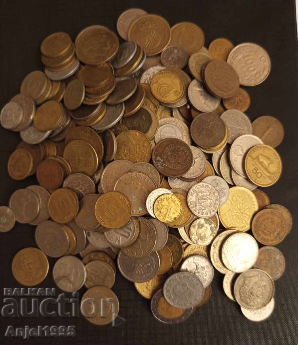 Coins from all over the world