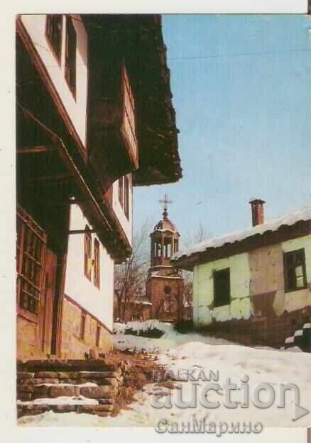 Carte poștală Bulgaria s. Bojenci, Gabrovo, Casa Parapunova