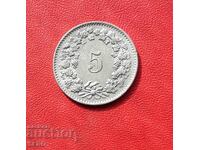 Switzerland - 5 Rappen 1962