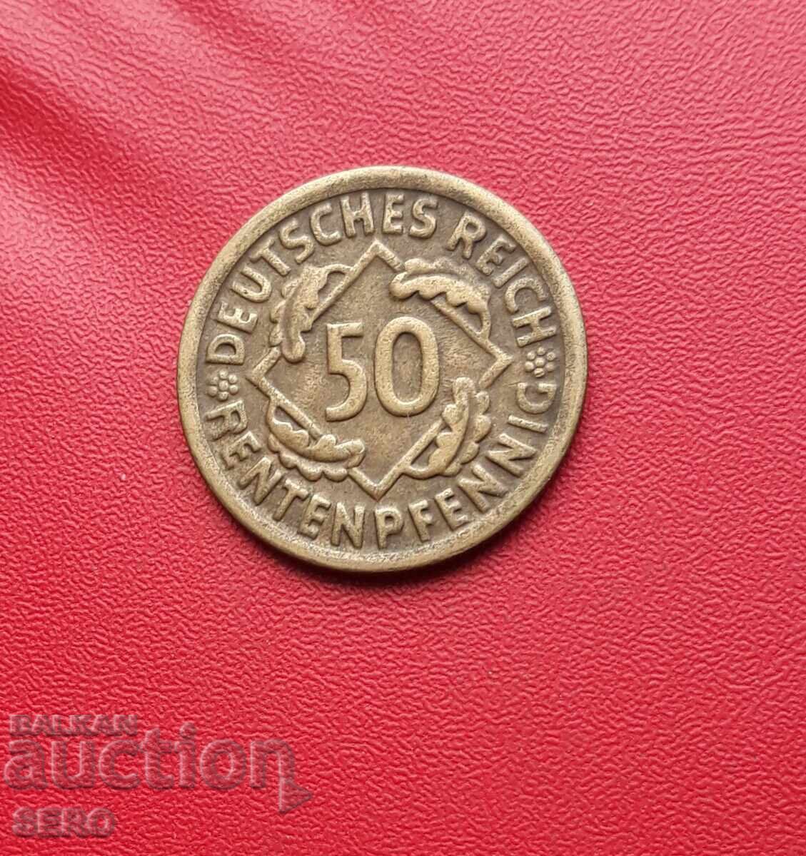 Γερμανία - 50 πφένιχ 1924 D-Μόναχο