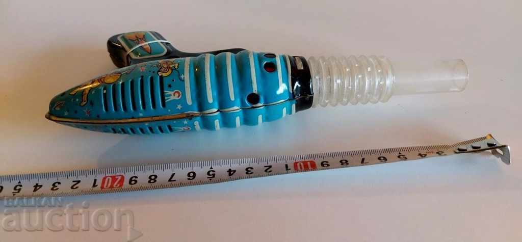 . SOC CHILDREN'S SHEET METAL TOY SPACE GUN BLASTER with price 19.00 BGN | € 9.71