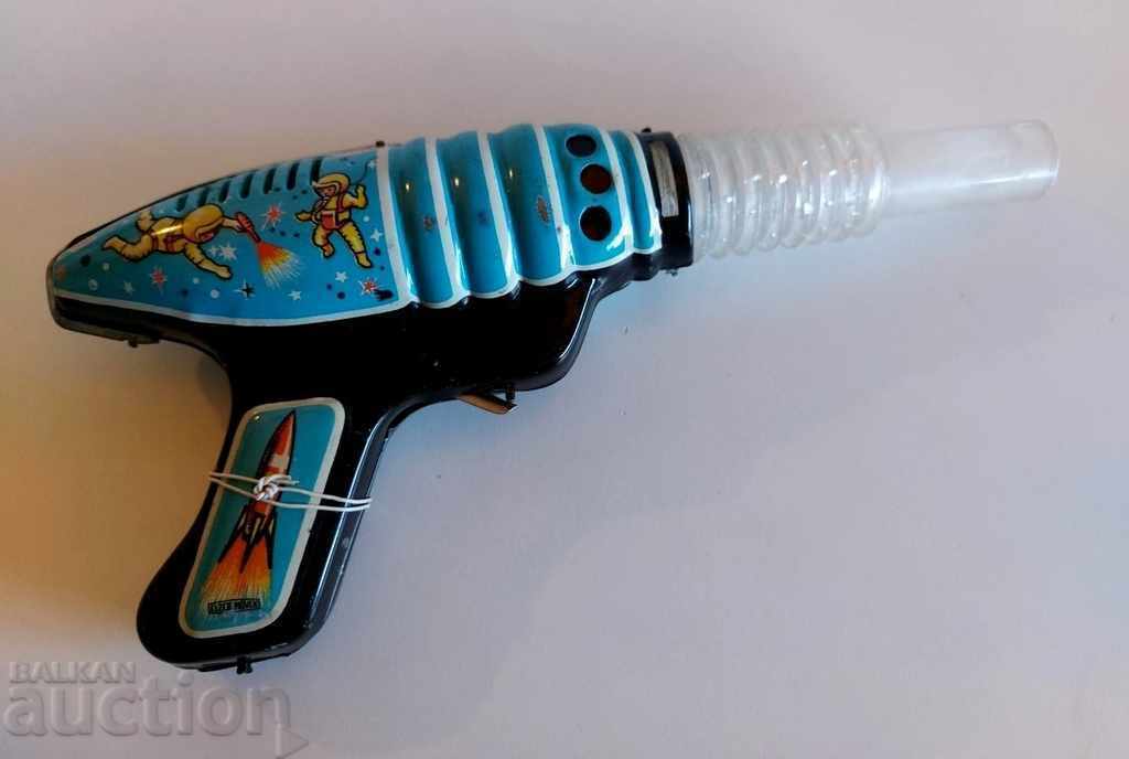 . SOC CHILDREN'S SHEET METAL TOY SPACE GUN BLASTER - 5