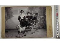 CHILDREN HORSE CHILDREN'S PHOTOGRAPHY KINGDOM OF BULGARIA