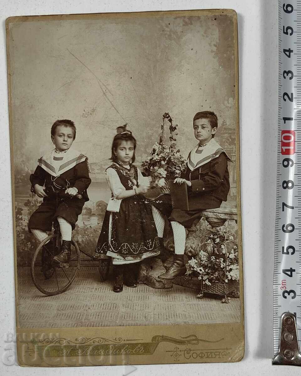 1890-ТЕ ДЕЦА МОМЧЕ МОМИЧЕ СТАРА СНИМКА ФОТОГРАФИЯ КАРТОН 1890-ТЕ ДЕЦА МОМЧЕ МОМИЧЕ СТАРА СНИМКА ФОТОГРАФИЯ КАРТОН
