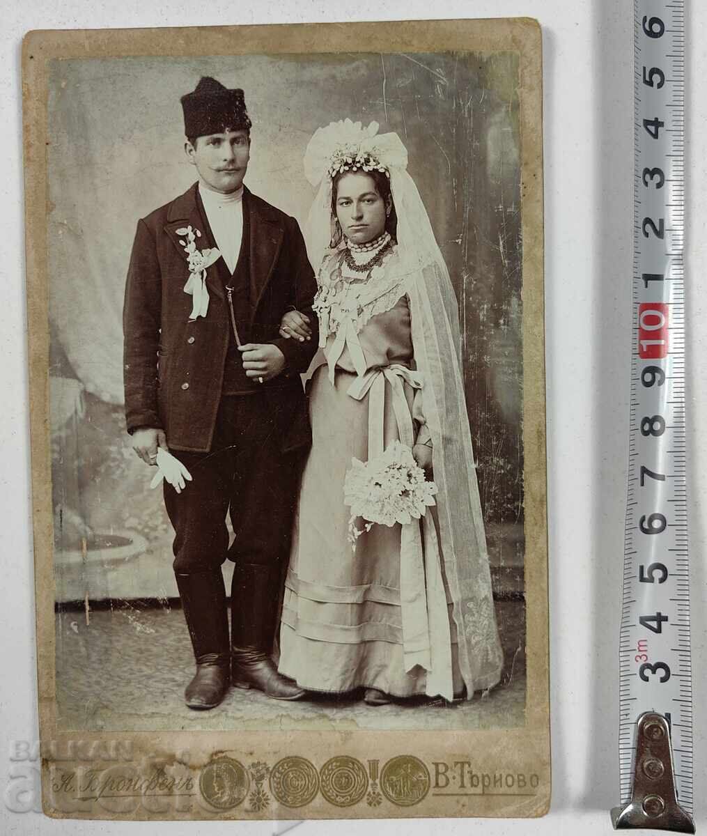 WEDDING OLD WEDDING PHOTO PHOTO CARDBOARD