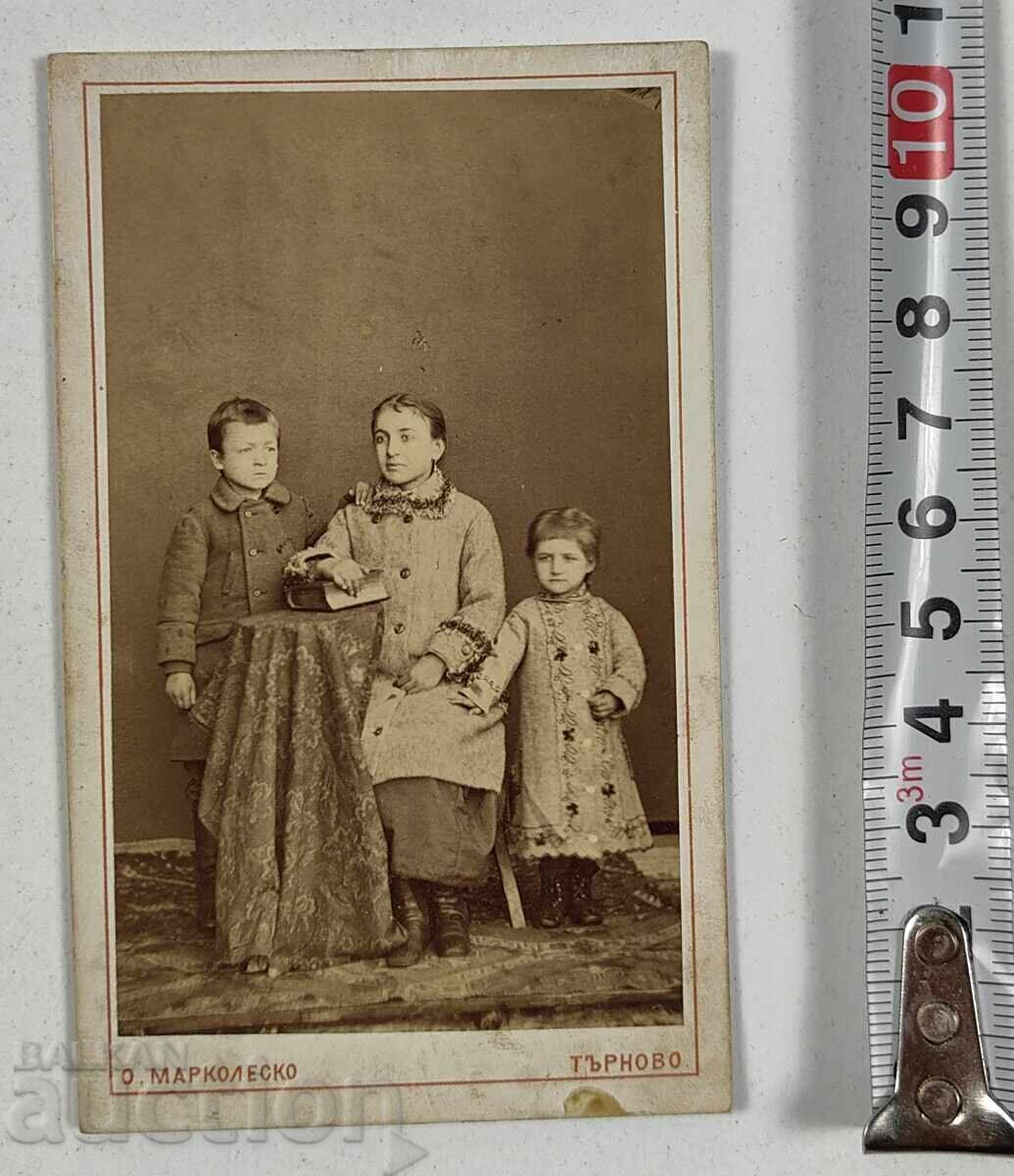 1880 FOTOGRAFIA FAMILIEI TARNOVO PRINCIPITATEA BULGARII 1880 FOTOGRAFIA FAMILIEI TARNOVO PRINCIPITATEA BULGARII