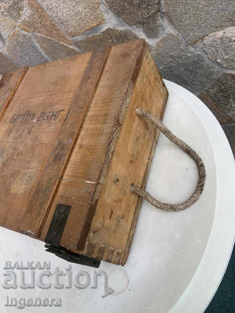 AMMUNITION BOX MILITARY BOX - 7 AMMUNITION BOX MILITARY BOX - 7