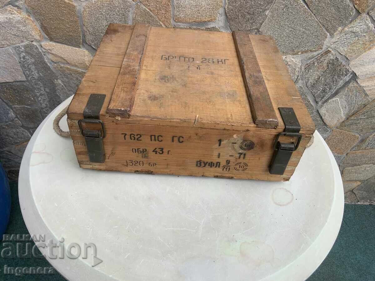 AMMUNITION BOX MILITARY BOX AMMUNITION BOX MILITARY BOX