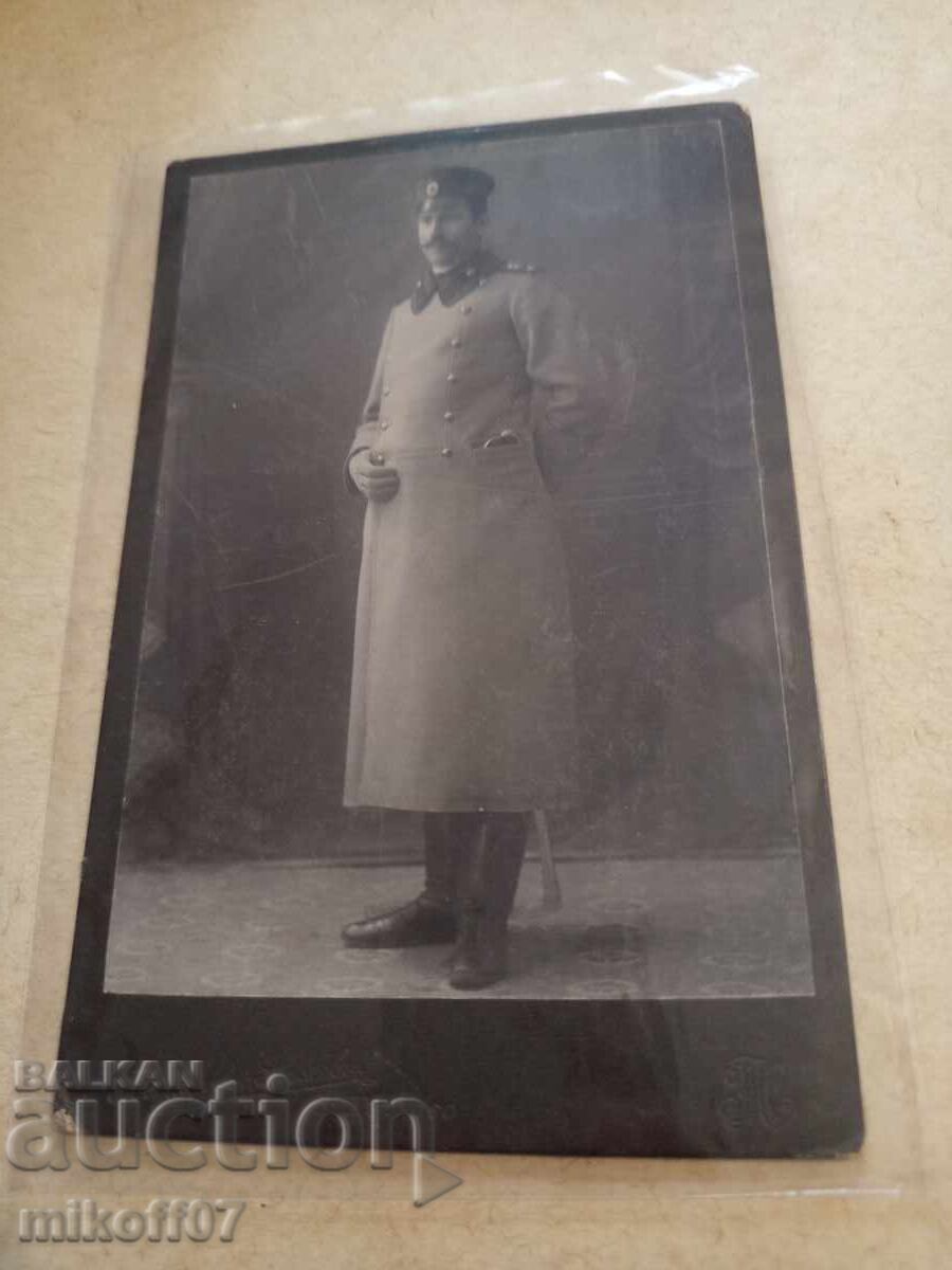 Photograph Cardboard Photography Tsar's Officer Postalov and Nankov