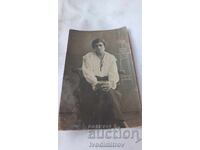 Снимка Младо момиче Самоковъ 1918