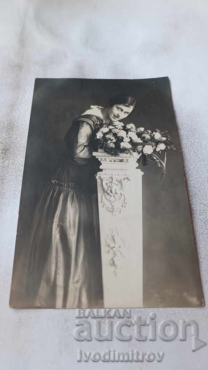 Φωτογραφία Νις Νέο κορίτσι 1918 Επιτροπή λογοκρισίας