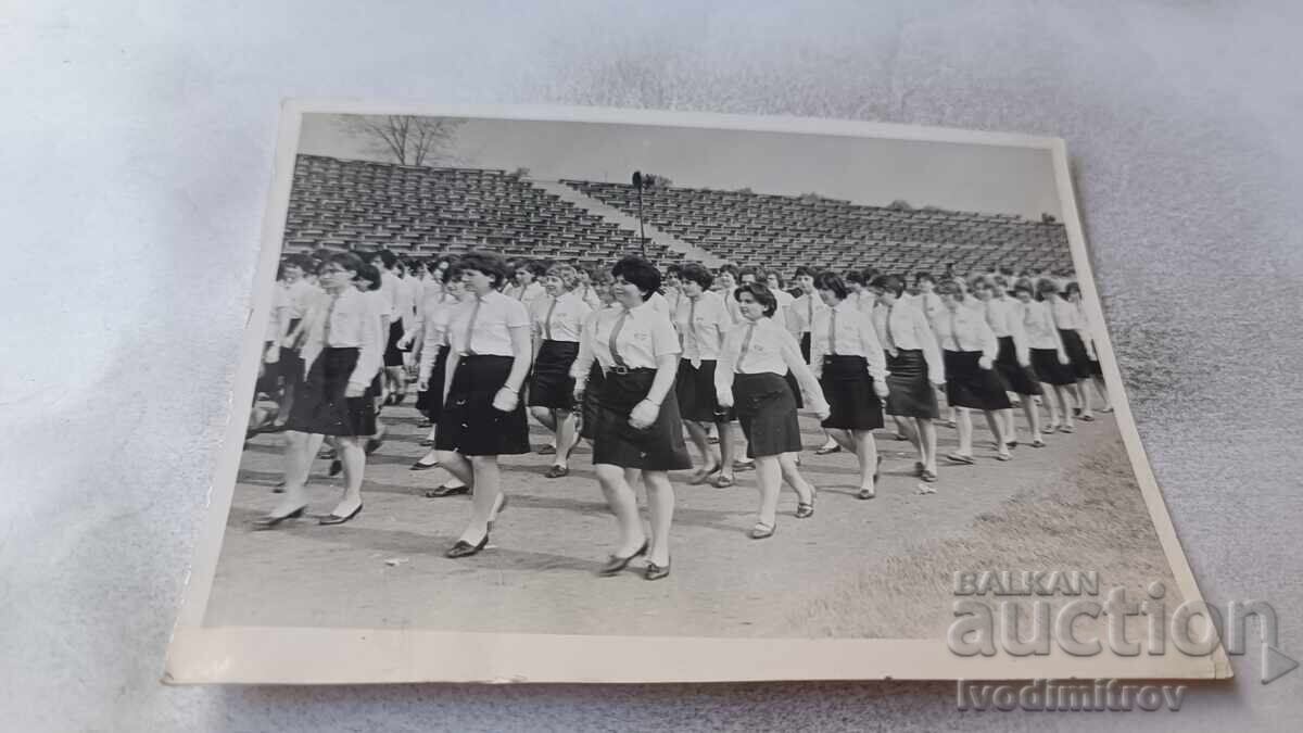 Φωτογραφία Μαθήτριας στο Στάδιο