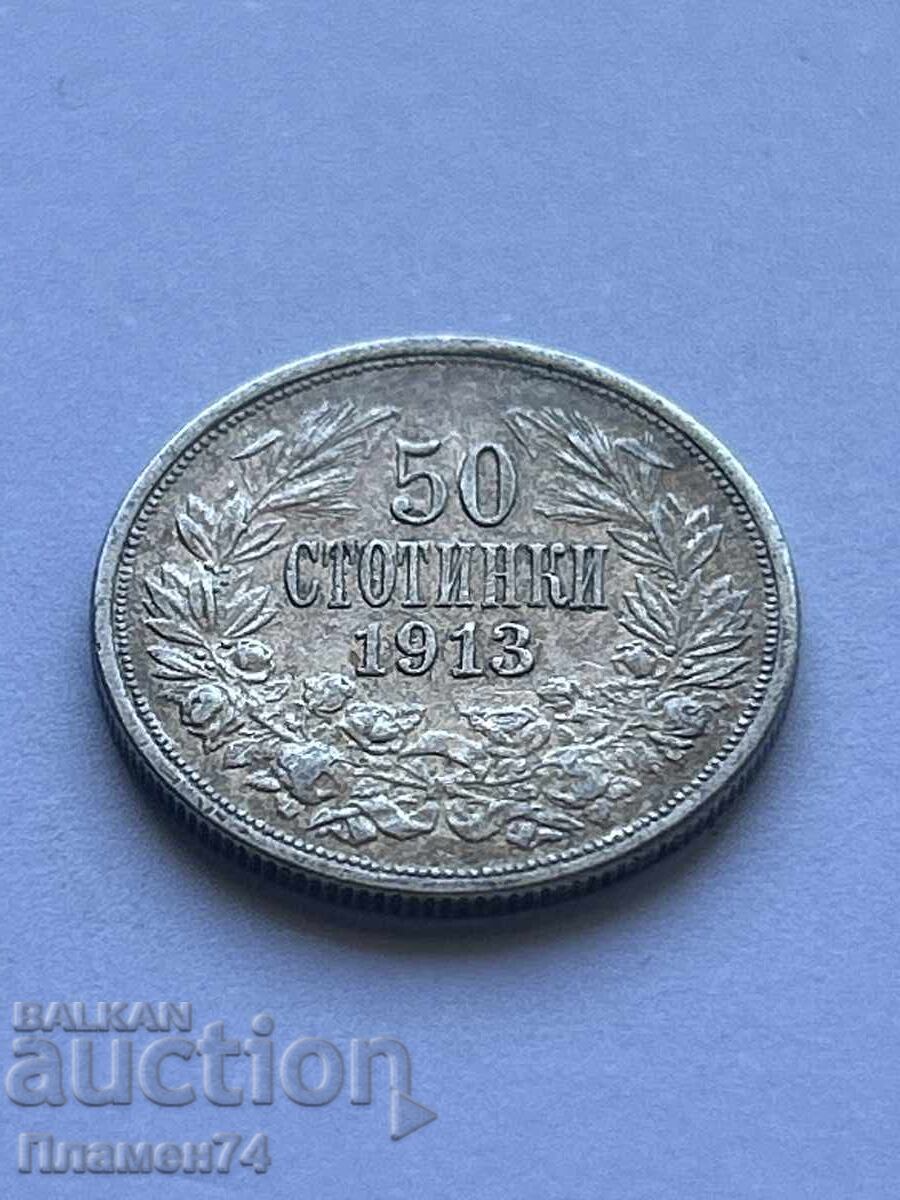 50 stotinki 1913g Bulgaria