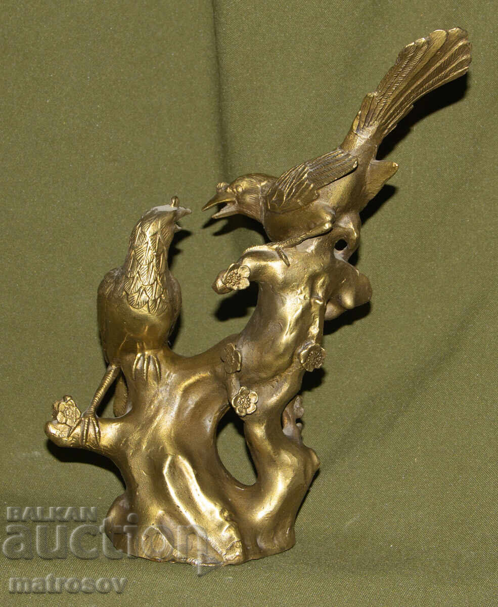 Livrarea Sculptură de bronz originală, păsări