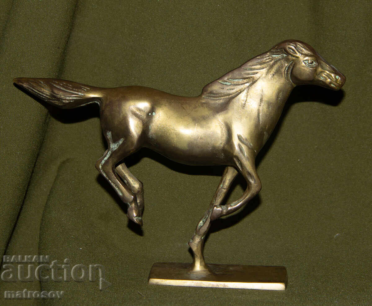 Original Bronze Sculpture of a Galloping Horse Original Bronze Sculpture of a Galloping Horse