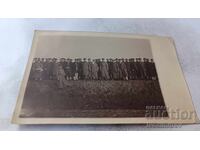 Fotografie Ofițeri soldați tobosari și bărbați