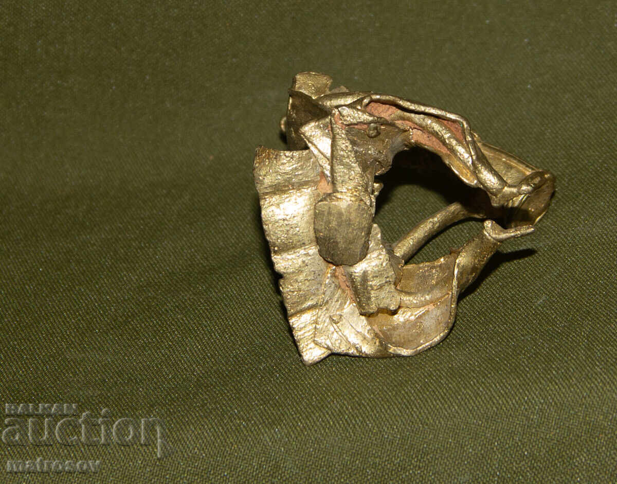 Original Bronze Sculpture of a Musician - 5