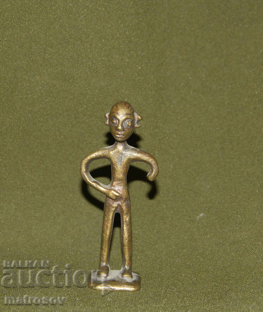 Licitație Sculptură de bronz originală Ashanti