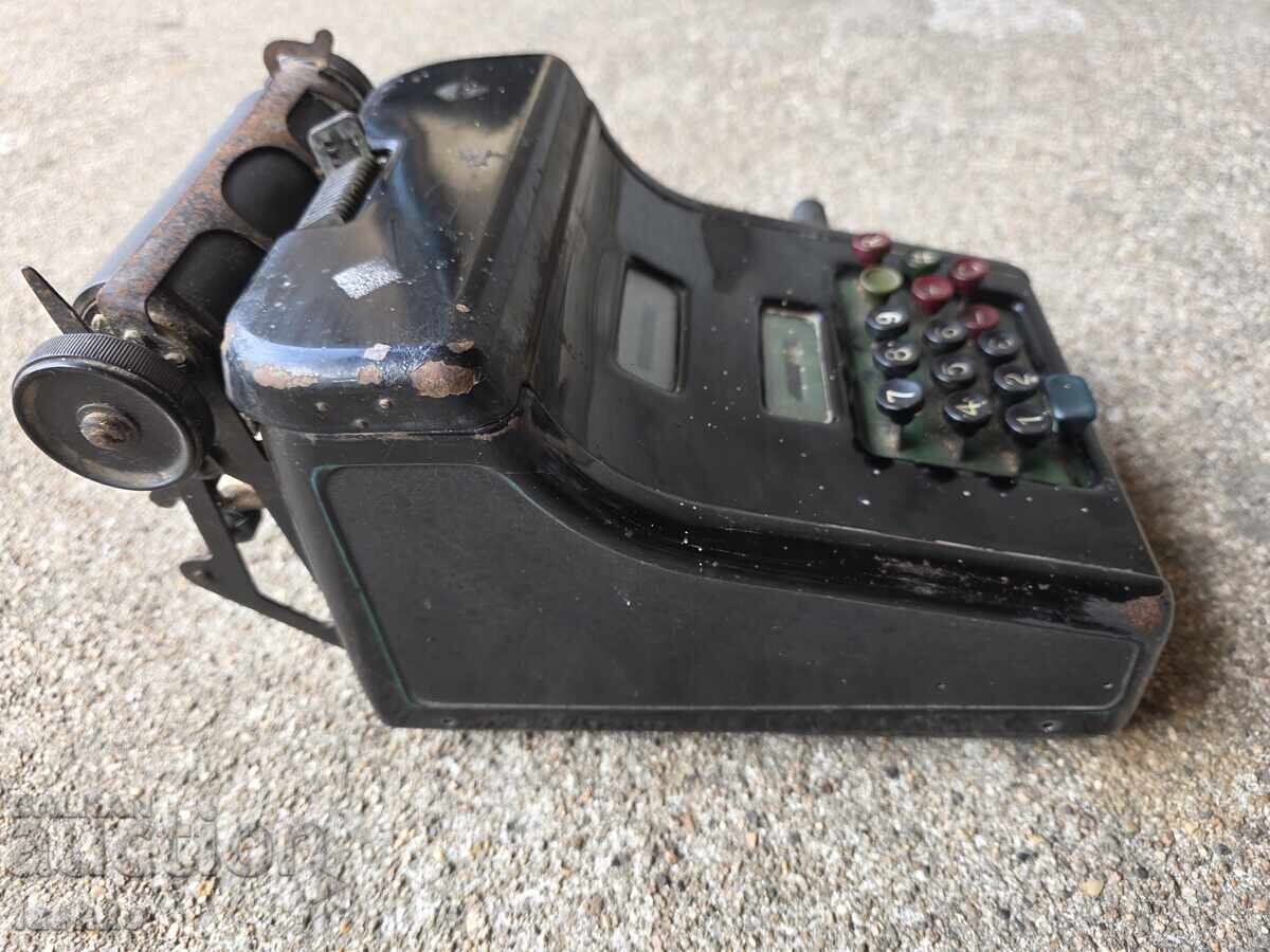 OLD GERMAN CALCULATING MACHINE - MERCEDES - 5