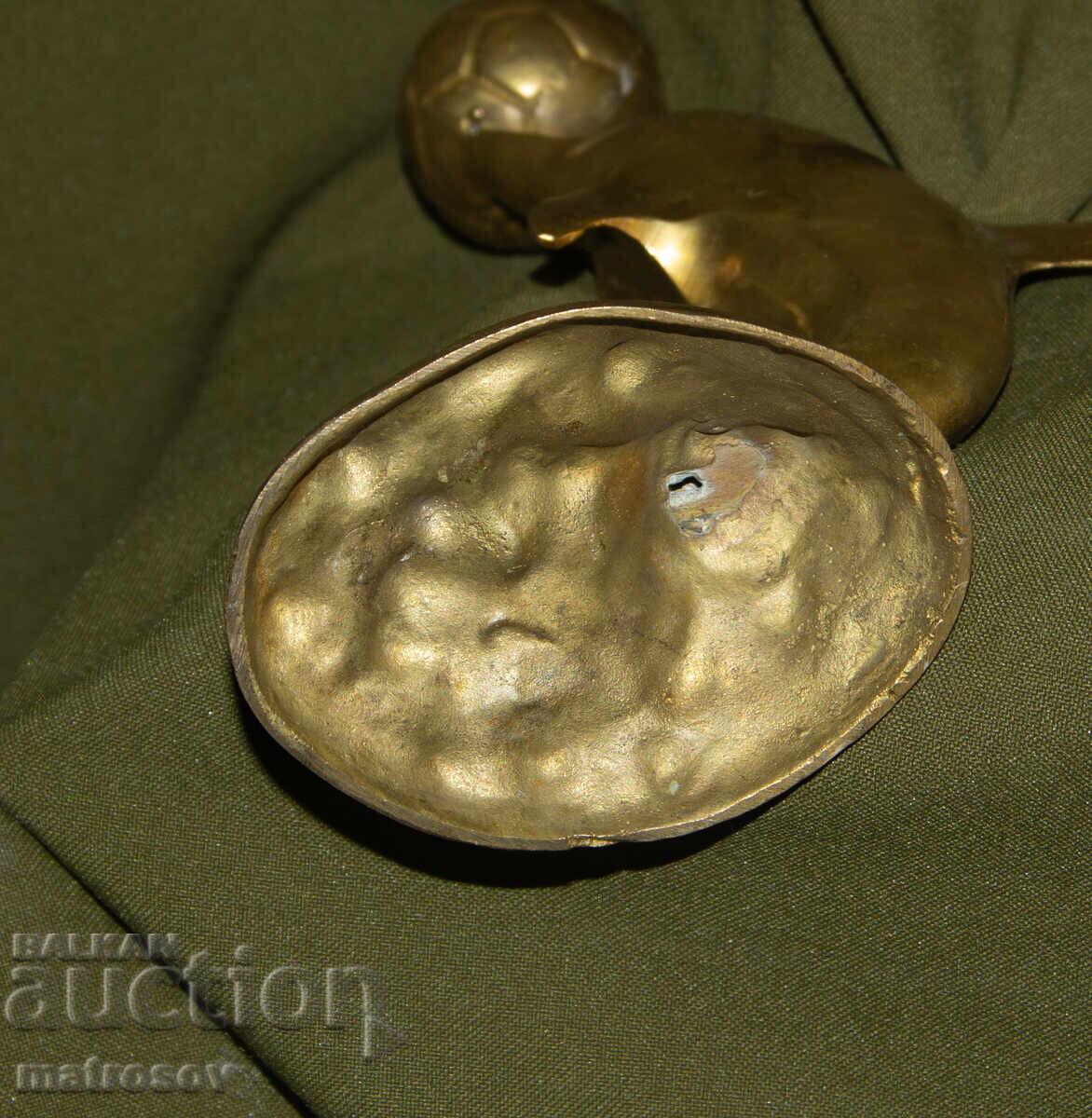 Sculptură de bronz originală, delfin - 5