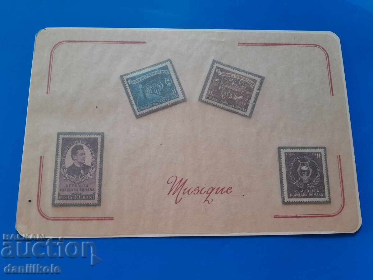 *$*Y*$* LOT DE LUX DE TIMBRE POȘTALE ROMÂNIA ANII '50 *$*Y*$* cu preț 17.41 BGN | € 8.90 *$*Y*$* LOT DE LUX DE TIMBRE POȘTALE ROMÂNIA ANII '50 *$*Y*$* cu preț 17.41 BGN | € 8.90