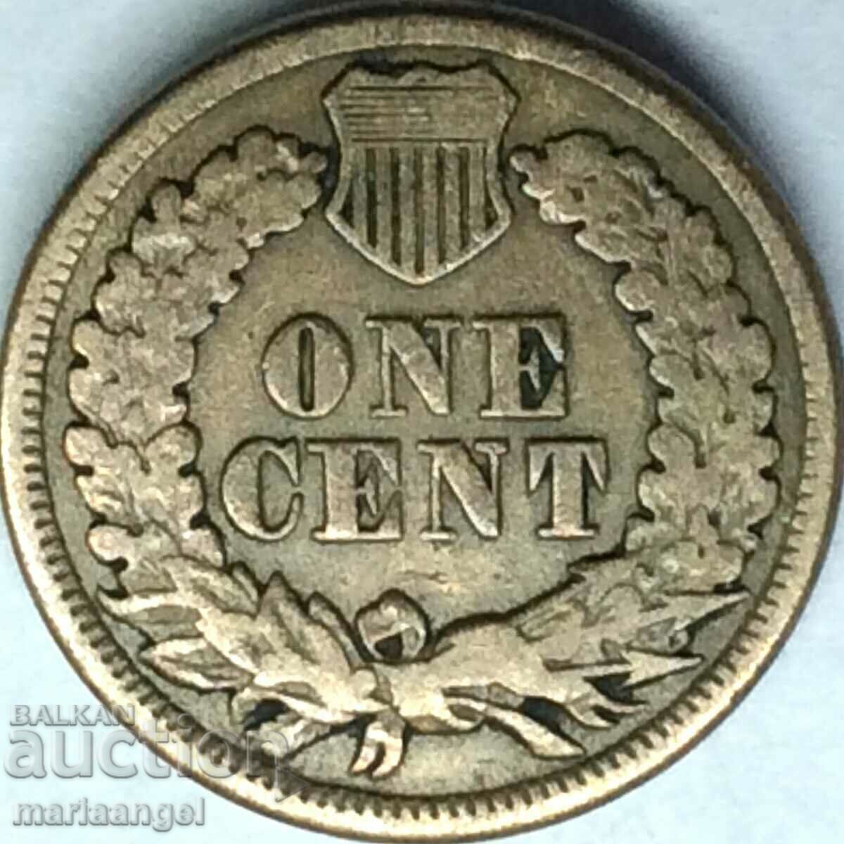 ΗΠΑ 1 σεντ 1862 Ινδός - 7 ΗΠΑ 1 σεντ 1862 Ινδός - 7