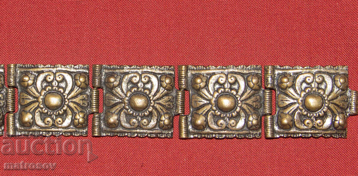 Brățară veche tradițională bijuterie argint - 5