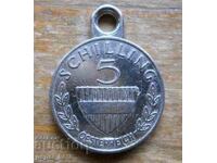 Medalion "5 șilingi austrieci" - Austria