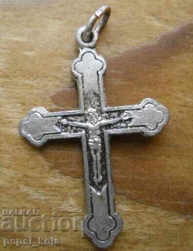 Посребрено кръстче