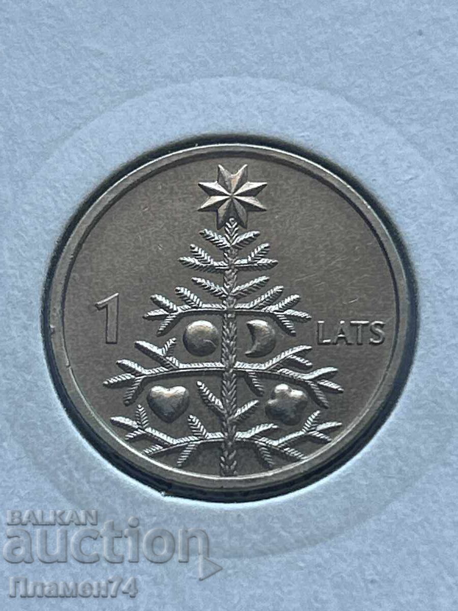 1 lat 2009 Λετονία με τιμή 5.00 BGN | € 2.56