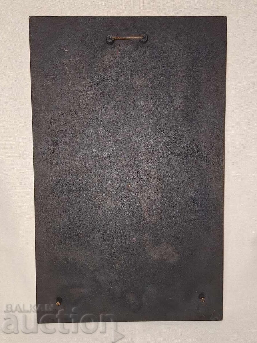 Heavy bronze panel plaque award - 5 Heavy bronze panel plaque award - 5