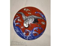 Cutie de porțelan, cutiuță pictată manual