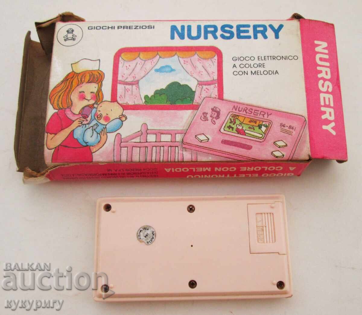 Joc electronic LCD pentru copii VECHI NURSERY din 1983 cu preț 50.00 BGN | € 25.56