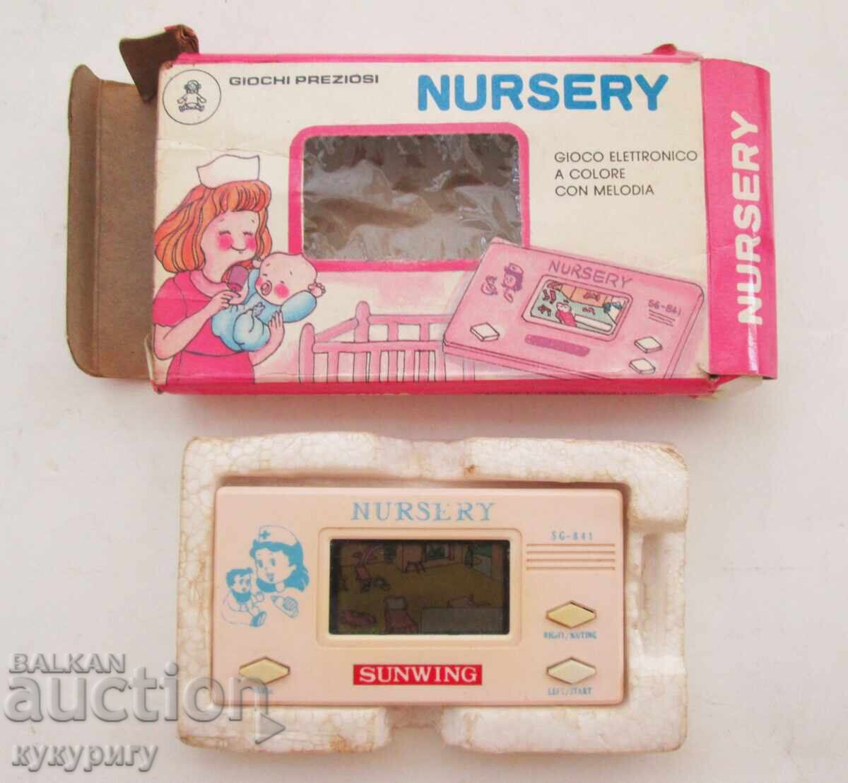 Joc electronic LCD pentru copii VECHI NURSERY din 1983