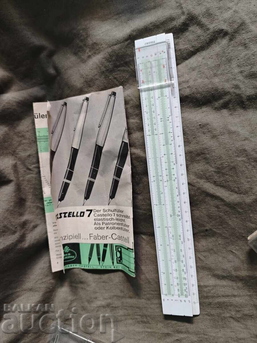 Faber Castell 57/87 Slide Rule with price 40.00 BGN | € 20.45