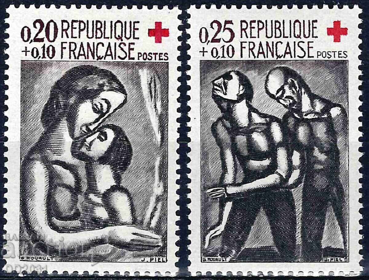 Γαλλία 1961 - Ερυθρός Σταυρός MNH