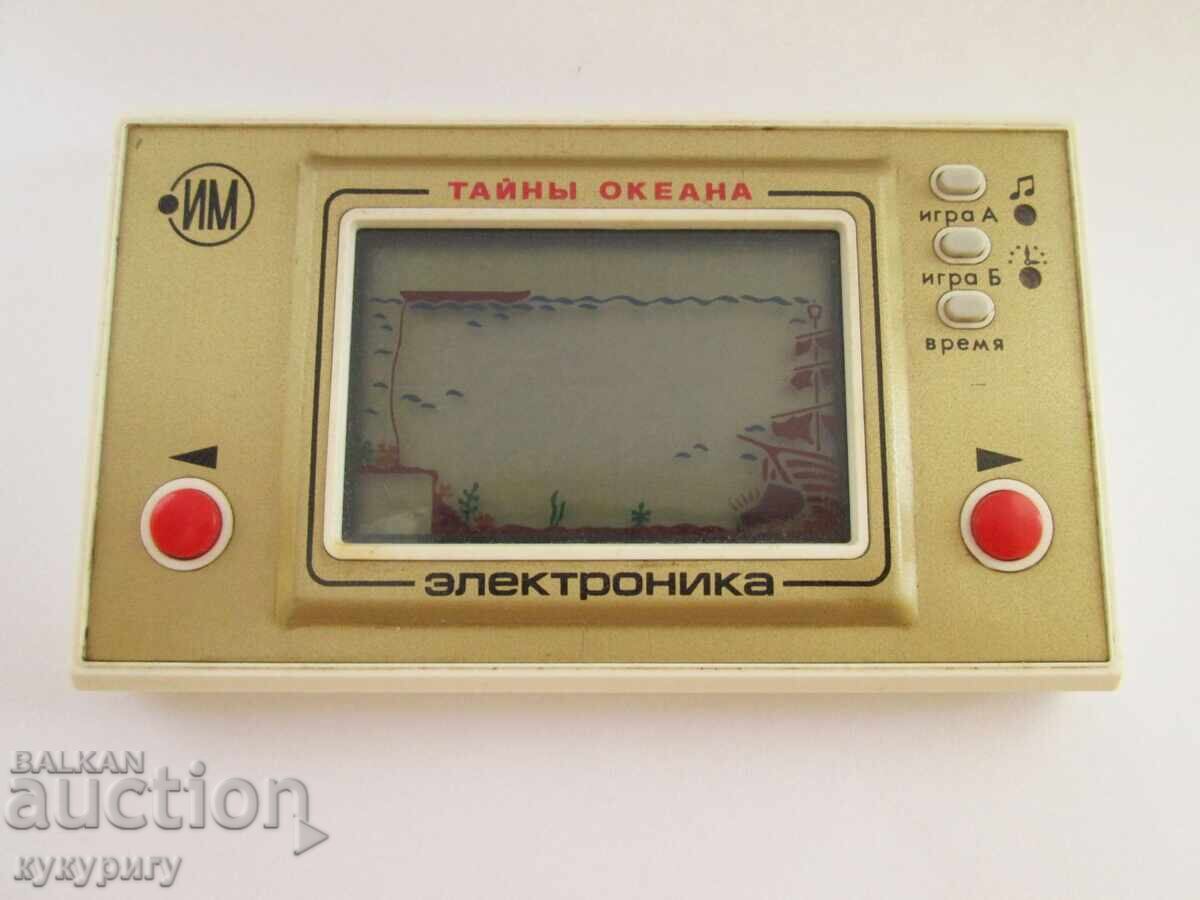 Joc electronic LCD pentru copii, rusesc vechi, SECRETELE OCEANULUI - 6