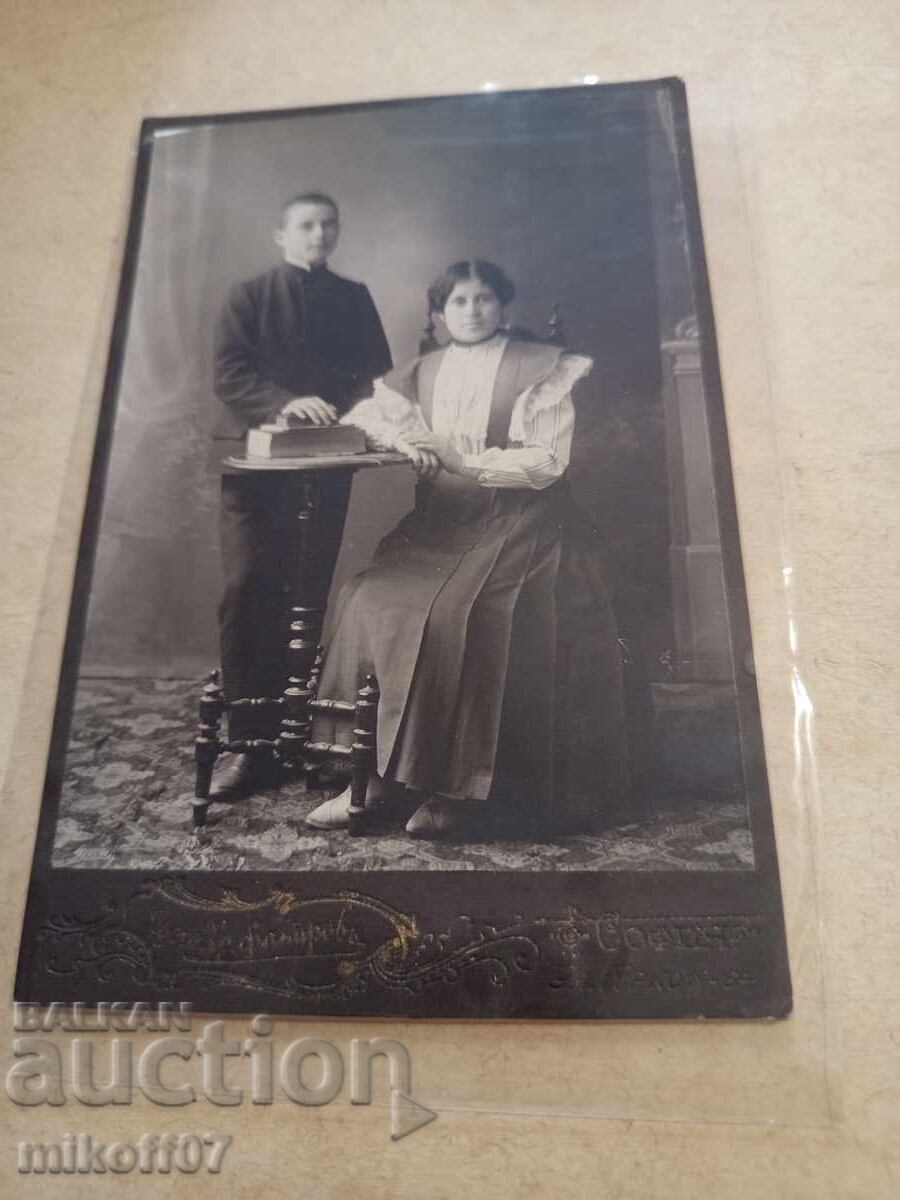 Photograph cardboard photography Tsotcho Fakirov Sofia