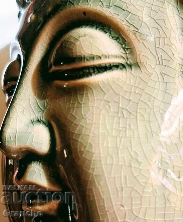 Буда от масивен порцелан с кракле ефект - 7