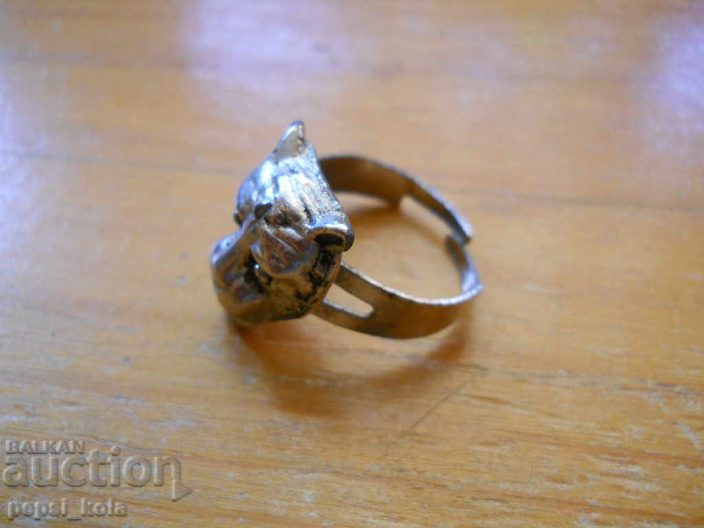 Rock metal ring - devil head with price 3.00 BGN | € 1.53